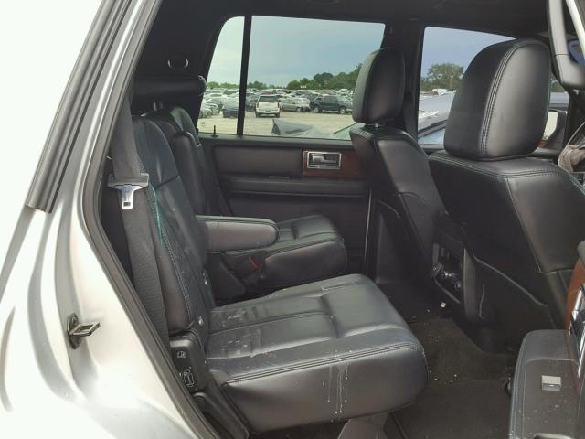 5LMJJ2HT0FEJ04794 - 2015 LINCOLN NAVIGATOR SILVER photo 6