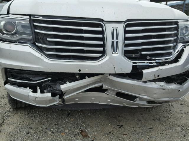 5LMJJ2HT0FEJ04794 - 2015 LINCOLN NAVIGATOR SILVER photo 9