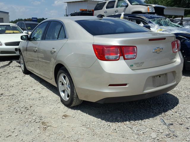 1G11B5SL8EF252434 - 2014 CHEVROLET MALIBU LS GOLD photo 3