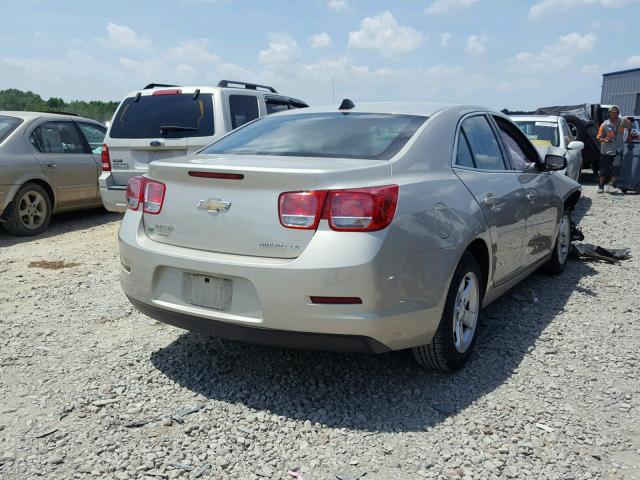 1G11B5SL8EF252434 - 2014 CHEVROLET MALIBU LS GOLD photo 4