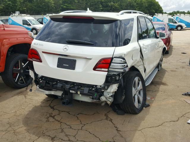 4JGDA5JB9JB006649 - 2018 MERCEDES-BENZ GLE 350 WHITE photo 4