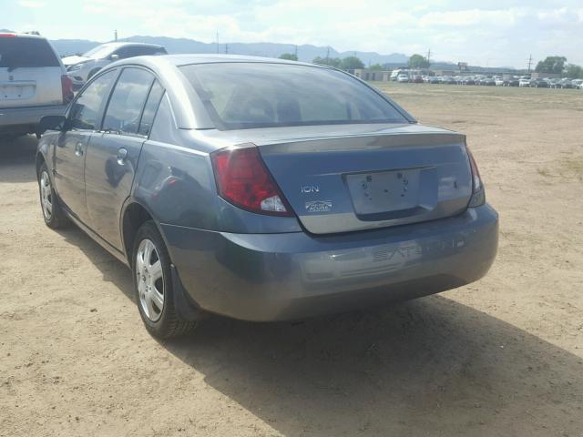 1G8AJ52F94Z160664 - 2004 SATURN ION LEVEL GRAY photo 3
