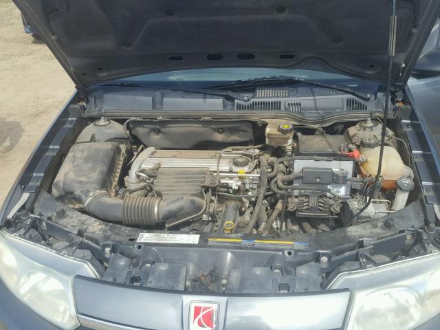 1G8AJ52F94Z160664 - 2004 SATURN ION LEVEL GRAY photo 7