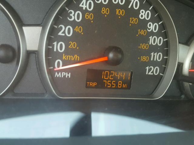 1G8AJ52F94Z160664 - 2004 SATURN ION LEVEL GRAY photo 8