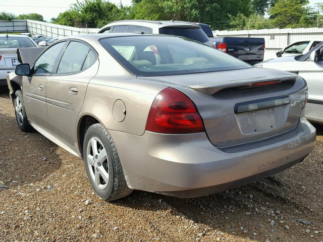 2G2WP552671229315 - 2007 PONTIAC GRAND PRIX BROWN photo 3