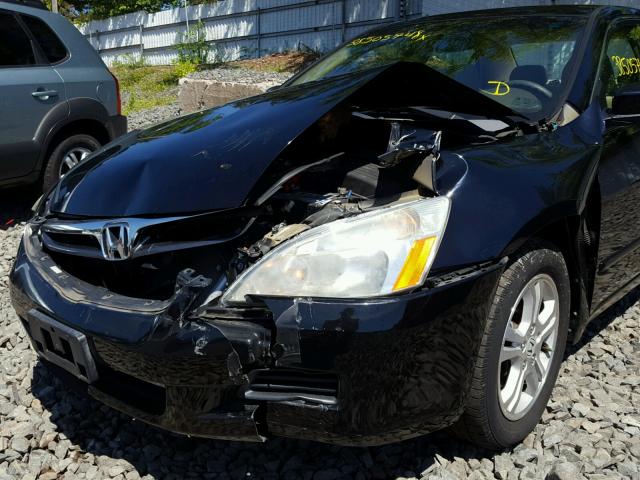 1HGCM56307A173541 - 2007 HONDA ACCORD SE BLACK photo 9