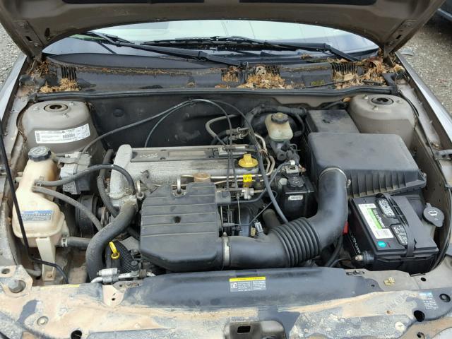 1G2NF12F22C168241 - 2002 PONTIAC GRAND AM S 米色 照片 7