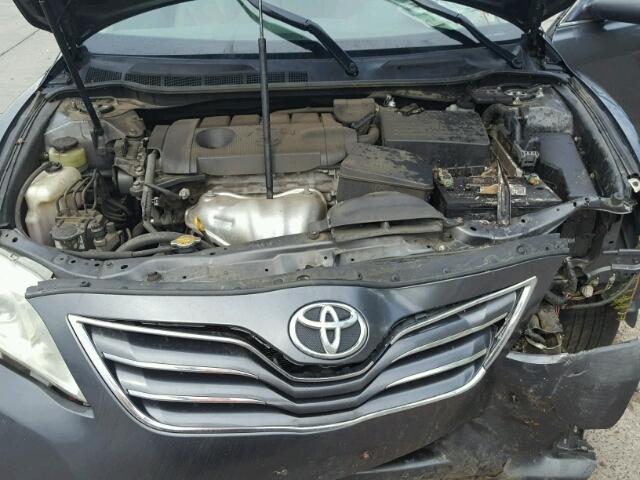 4T1BF3EK4BU145035 - 2011 TOYOTA CAMRY BASE CHARCOAL photo 7