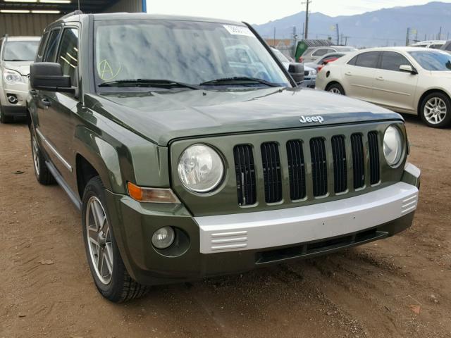 1J4FT48B69D156915 - 2009 JEEP PATRIOT LI GREEN photo 1