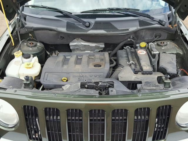 1J4FT48B69D156915 - 2009 JEEP PATRIOT LI GREEN photo 7