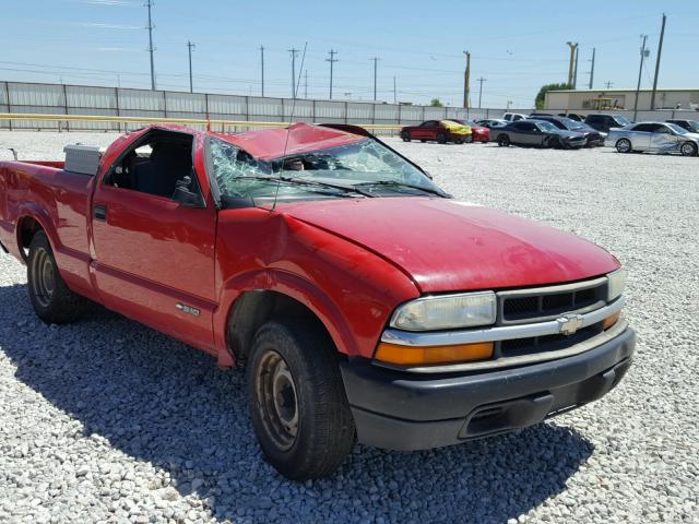 1GCCS145828179704 - 2002 CHEVROLET S TRUCK S1 RED photo 1