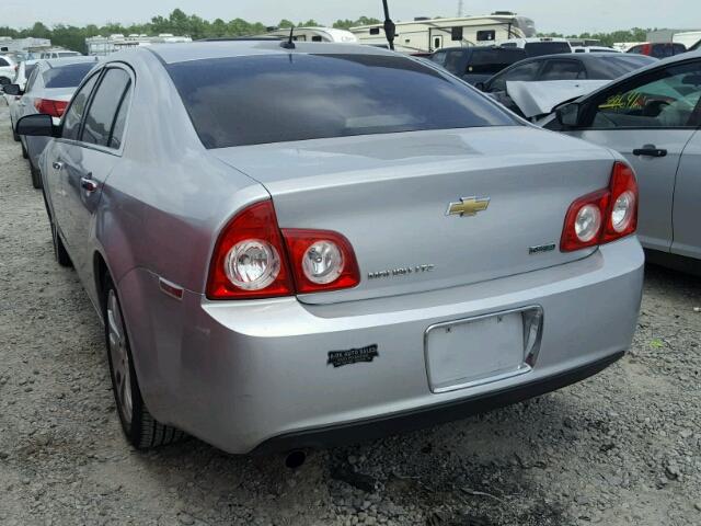 1G1ZE5E06AF188707 - 2010 CHEVROLET MALIBU LTZ 银色 照片 3
