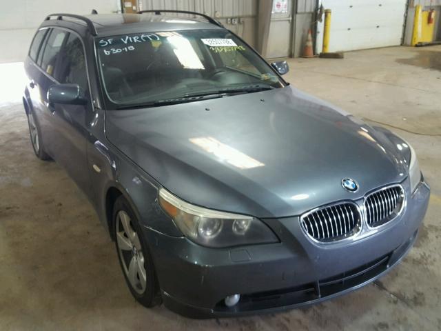 WBANN73506CN02695 - 2006 BMW 530 XIT GRAY photo 1