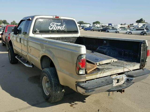 1FTNX21SX1EB23340 - 2001 FORD F250 SUPER GOLD photo 3