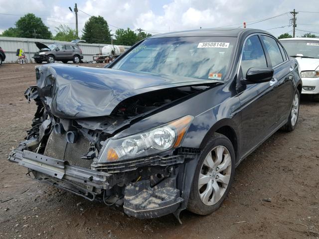 1HGCP3F81AA031018 - 2010 HONDA ACCORD EXL BLACK photo 2