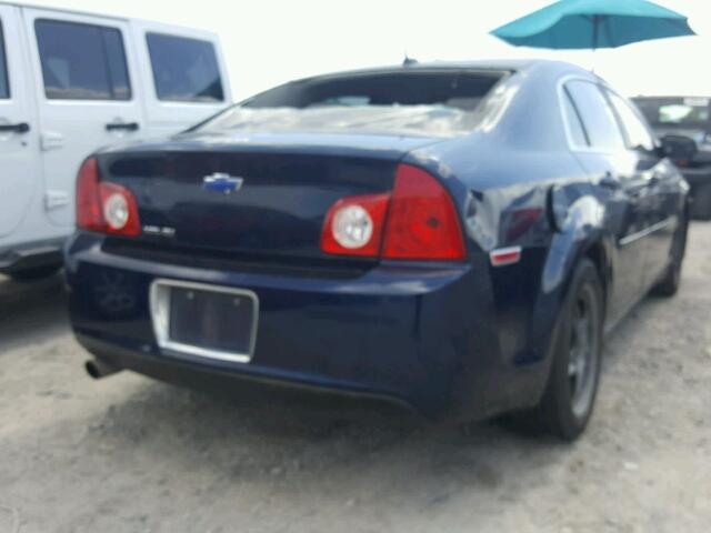 1G1ZB5EB5AF230696 - 2010 CHEVROLET MALIBU LS Mavi foto 4