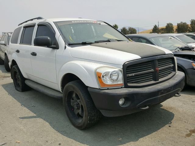 1D8HB58D94F218945 - 2004 DODGE DURANGO LI WHITE photo 1