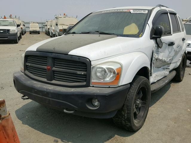 1D8HB58D94F218945 - 2004 DODGE DURANGO LI WHITE photo 2