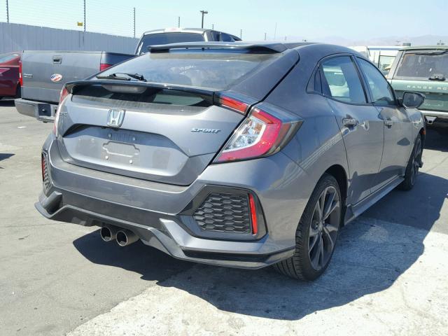SHHFK7H47HU404509 - 2017 HONDA CIVIC SPOR CHARCOAL photo 4