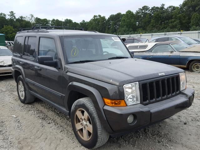 1J8HH48N16C367749 - 2006 JEEP COMMANDER GRAY photo 1