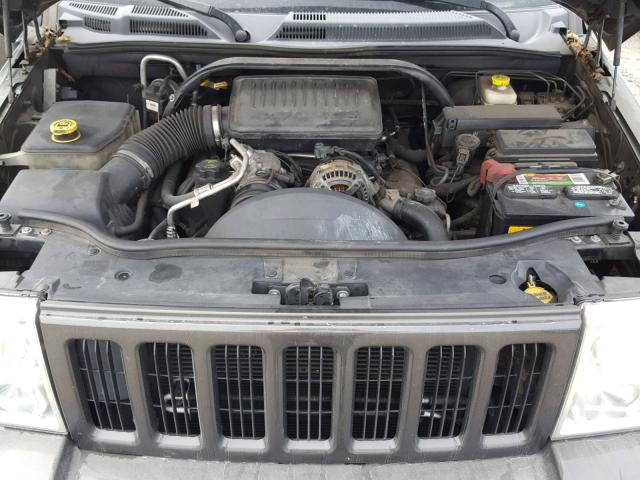1J8HH48N16C367749 - 2006 JEEP COMMANDER GRAY photo 7