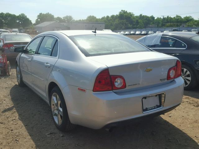 1G1ZC5EBXAF212899 - 2010 CHEVROLET MALIBU 1LT SILVER photo 3