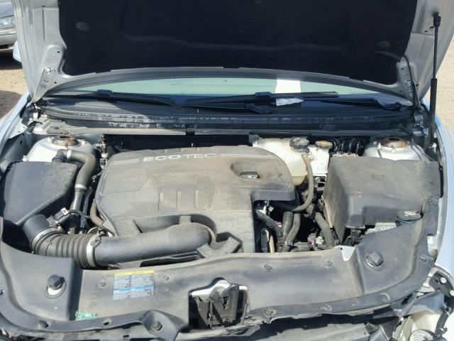 1G1ZC5EBXAF212899 - 2010 CHEVROLET MALIBU 1LT SILVER photo 7
