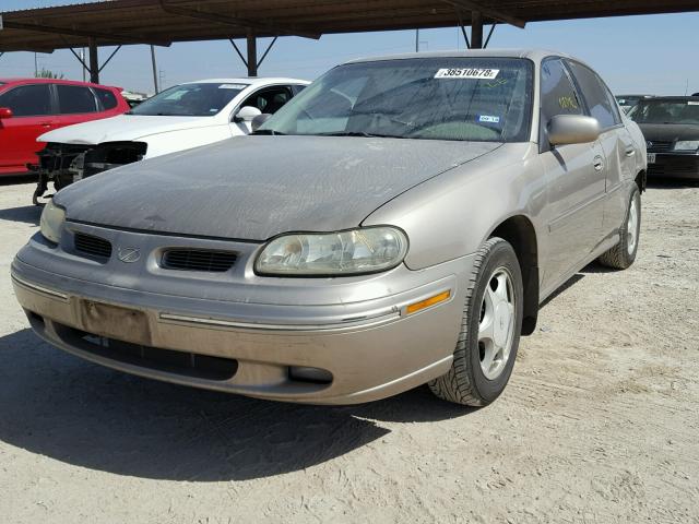 1G3NG52M1W6331786 - 1998 OLDSMOBILE CUTLASS GL BROWN photo 2