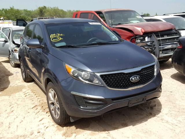 KNDPB3AC4E7558368 - 2014 KIA SPORTAGE B BLUE photo 1