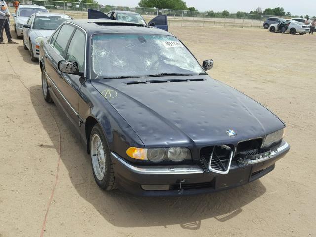 WBAGH83471DP23582 - 2001 BMW 740 IL BLACK photo 1