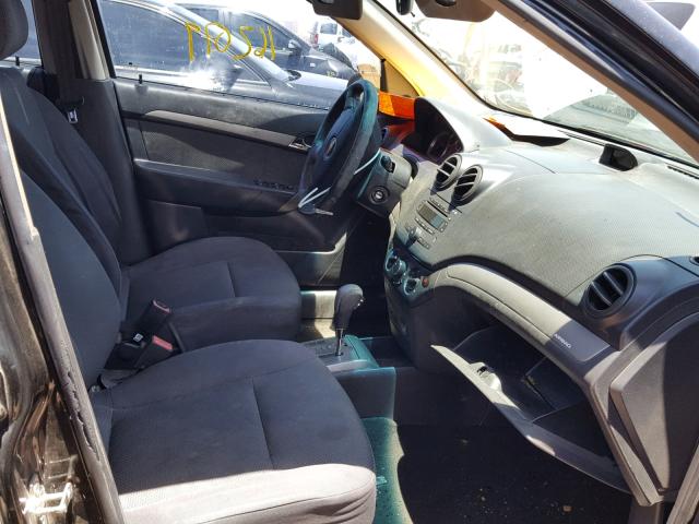 KL1TD56658B237438 - 2008 CHEVROLET AVEO BASE Qara foto 5