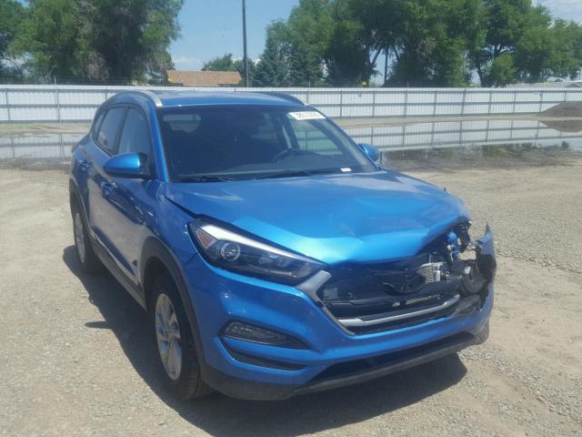 KM8J3CA48JU636296 - 2018 HYUNDAI TUCSON LIM BLUE photo 1