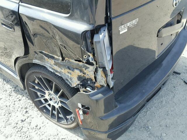 JTLKT324350193290 - 2005 TOYOTA SCION XB Qara foto 9