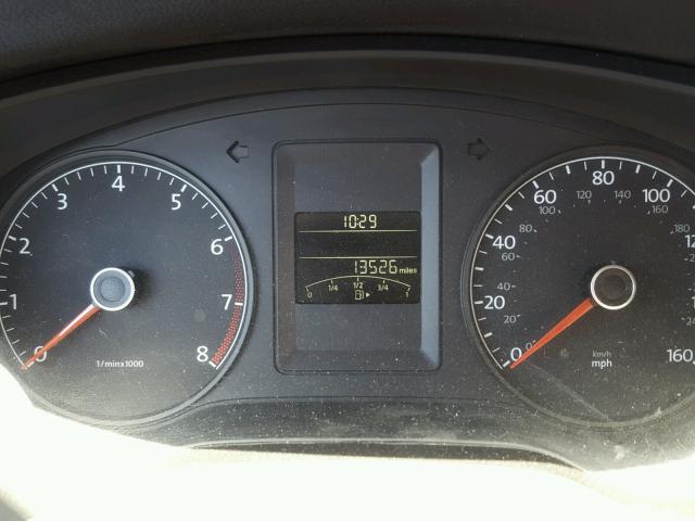 3VW1K7AJ9BM305458 - 2011 VOLKSWAGEN JETTA BASE 白色 照片 8