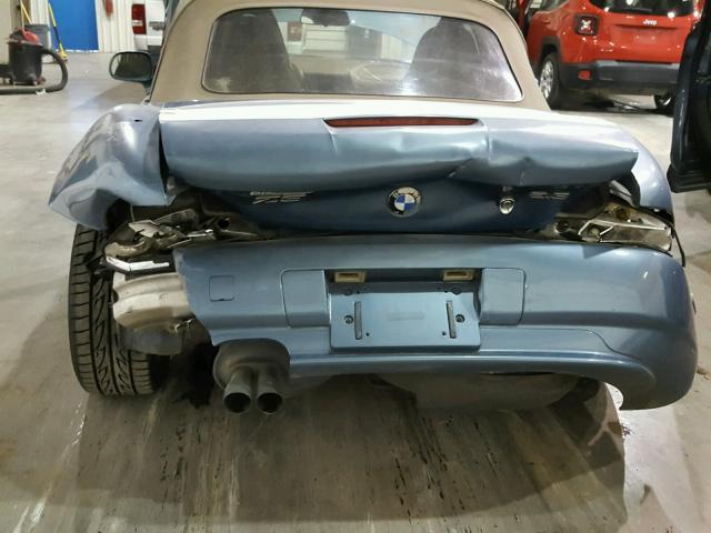 WBACH9345YLG18577 - 2000 BMW Z3 2.3 BLUE photo 9