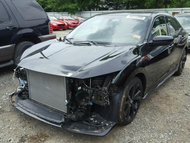 SHHFK7H45HU203532 - 2017 HONDA CIVIC SPOR BLACK photo 2