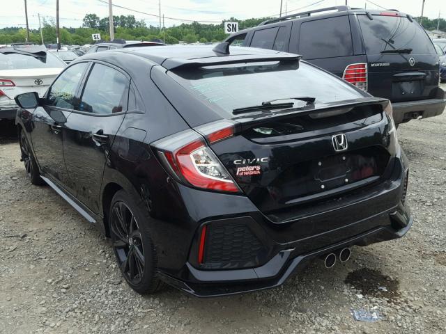 SHHFK7H45HU203532 - 2017 HONDA CIVIC SPOR BLACK photo 3