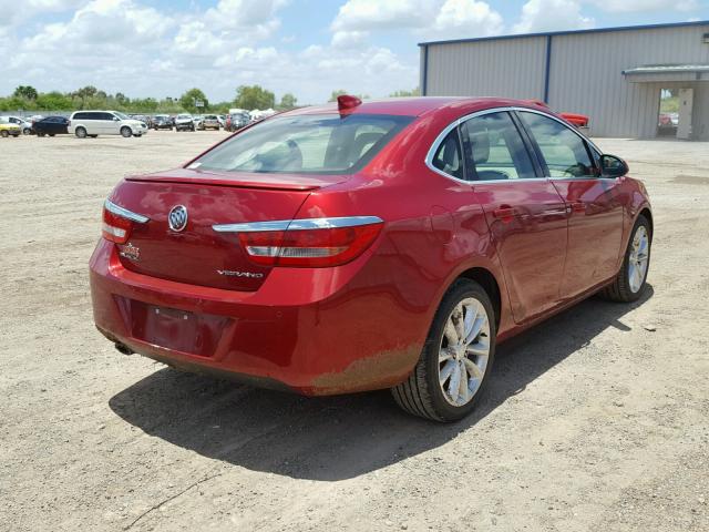 1G4PR5SK7G4126726 - 2016 BUICK VERANO CON RED photo 4