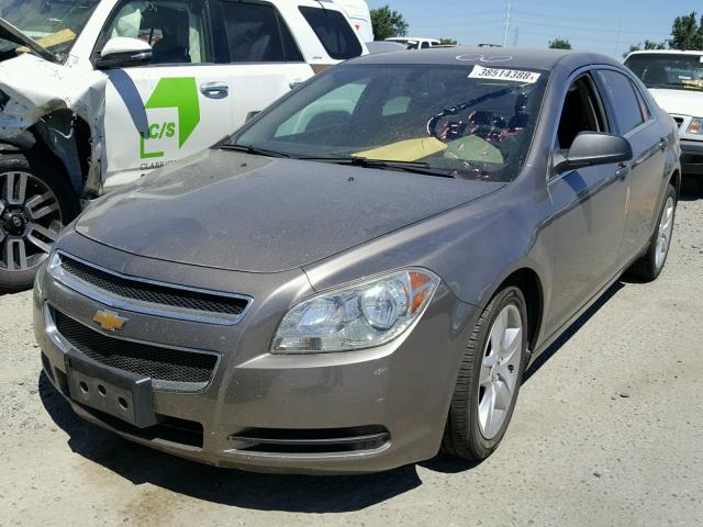 1G1ZB5E03CF156728 - 2012 CHEVROLET MALIBU LS BROWN photo 2