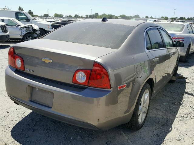 1G1ZB5E03CF156728 - 2012 CHEVROLET MALIBU LS BROWN photo 4