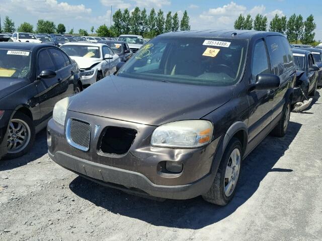 1GMDU031X8D159893 - 2008 PONTIAC MONTANA SV BROWN photo 2