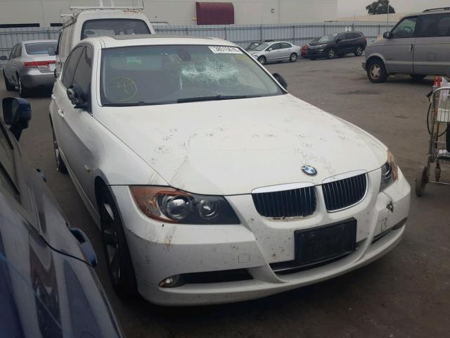 WBAVB77518NH79658 - 2008 BMW 335 I WHITE photo 1