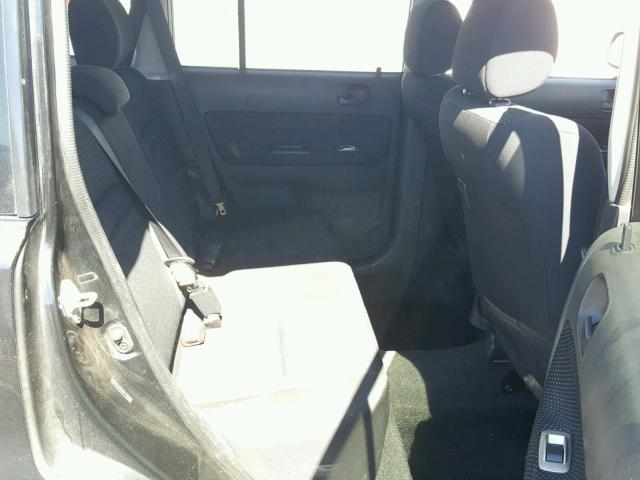 JTLKT324064033135 - 2006 TOYOTA SCION XB Қара фото 6
