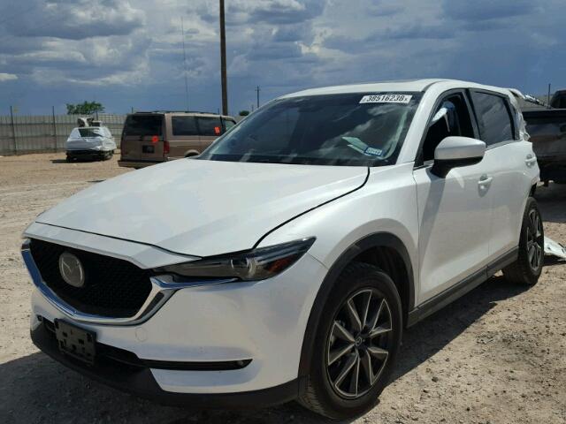 JM3KFBDLXH0164107 - 2017 MAZDA CX-5 GRAND WHITE photo 2