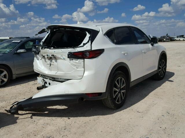 JM3KFBDLXH0164107 - 2017 MAZDA CX-5 GRAND WHITE photo 4