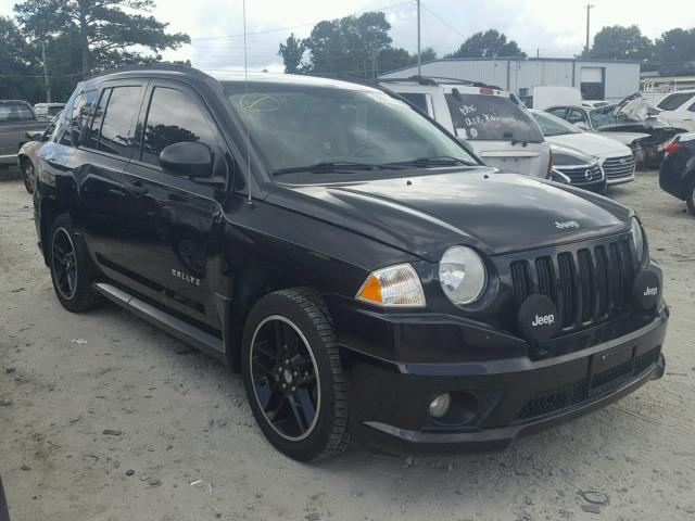 1J8FF57W58D627743 - 2008 JEEP COMPASS LI BLACK photo 1