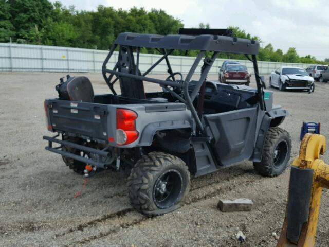 L6FBGNAA1F0000448 - 2015 ATV FOUR WHEEL GRAY photo 4