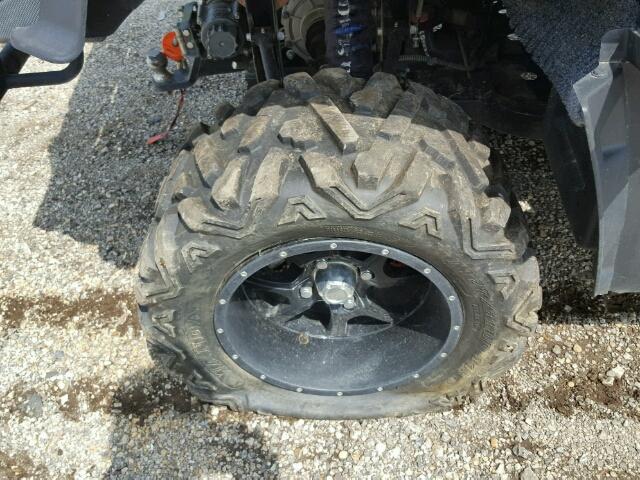 L6FBGNAA1F0000448 - 2015 ATV FOUR WHEEL GRAY photo 9