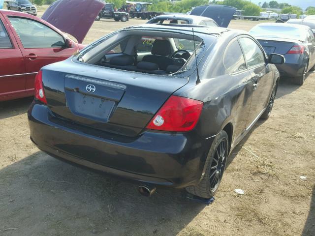 JTKDE177060132723 - 2006 TOYOTA SCION TC 黑色 照片 4
