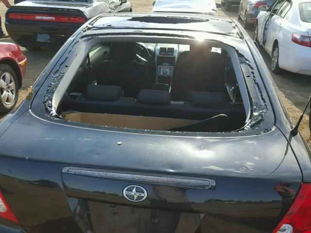 JTKDE177060132723 - 2006 TOYOTA SCION TC 黑色 照片 9